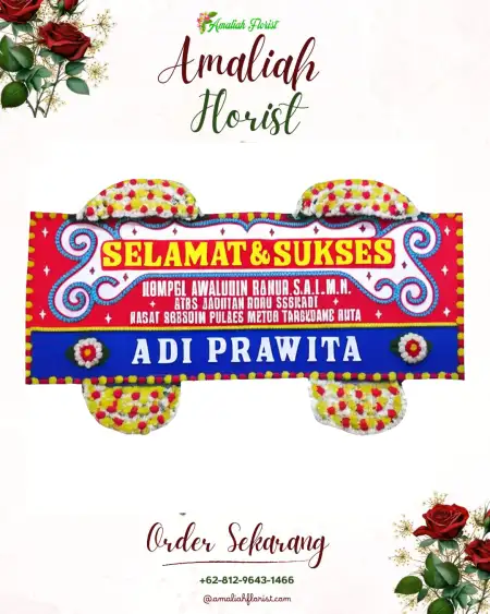 Papan Bunga Ucapan Selamat Granada Ballroom Menara 165 Jakarta